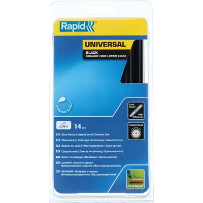 Rapid Heißkleber Universal Schwarze Klebesticks - Hot Glue Sticks Rapid Heißkleber Universal Schwarze Klebesticks - Hot Glue Sticks