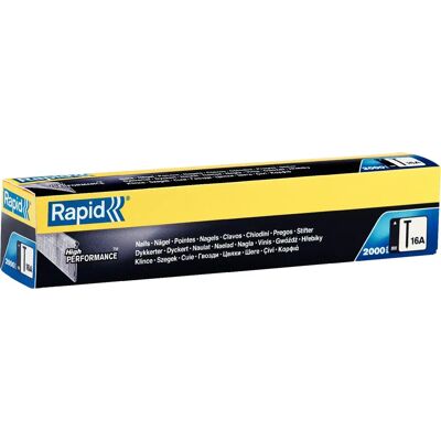 Clous Rapid Galvanisés 16A 20° 32mm - Clous Clous Rapid Galvanisés 16A 20° 32mm - Clous