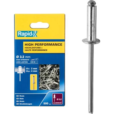 Rapid 5001431 Hochleistungsnieten 3,2 x 8 mm - Nieten Rapid 5001431 Hochleistungsnieten 3,2 x 8 mm - Nieten
