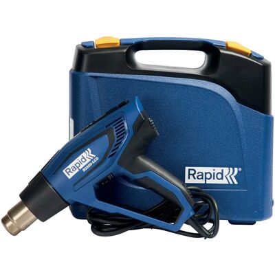 Rapid R2200-LCD Heißluftpistole - 2200W, LCD, 650°C, 250-500 l/min - Heißluftpistole Rapid R2200-LCD Heißluftpistole - 2200W, LCD, 650°C, 250-500 l/min - Heißluftpistole
