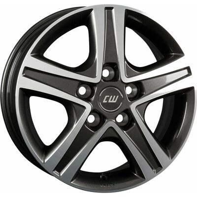 Borbet CWD 16 Zoll anthrazit Alufelge - Felge Borbet CWD 16 Zoll anthrazit Alufelge - Felge