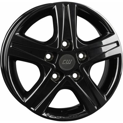 Borbet CWD 16-Zoll Schwarz Glänzend Alufelge - Alu Rad für Fiat Ducato Borbet CWD 16-Zoll Schwarz Glänzend Alufelge - Alu Rad für Fiat Ducato