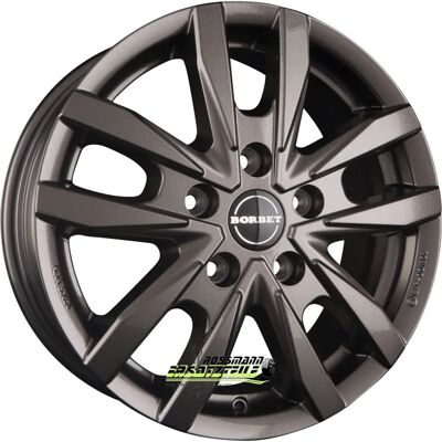 Borbet CW5 Alufelge - 5-Loch, 16 Zoll, Anthrazit Borbet CW5 Alufelge - 5-Loch, 16 Zoll, Anthrazit