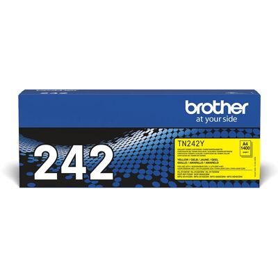 Brother - TN-242Y - Yellow - 1400 pages - Toner cartridge Brother - TN-242Y - Yellow - 1400 pages - Toner cartridge