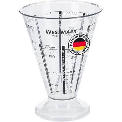 Westmark Odmerka - 0,5L, Plastica, Forma a imbuto - Misurino Westmark Odmerka - 0,5L, Plastica, Forma a imbuto - Misurino