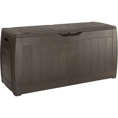 Keter Hollywood Boîte de Rangement de Jardin (270L) - Publicité Keter Hollywood Boîte de Rangement de Jardin (270L) - Publicité