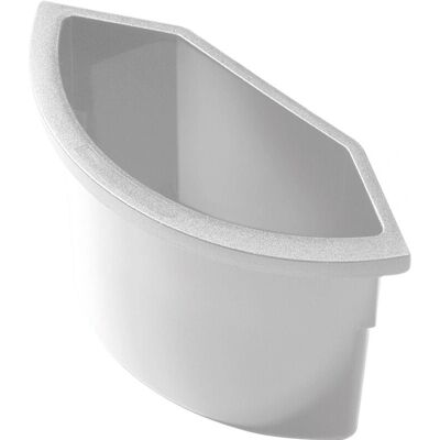 Helit - H6106782 - Grigio - 2 L - Accessorio bidone Helit - H6106782 - Grigio - 2 L - Accessorio bidone