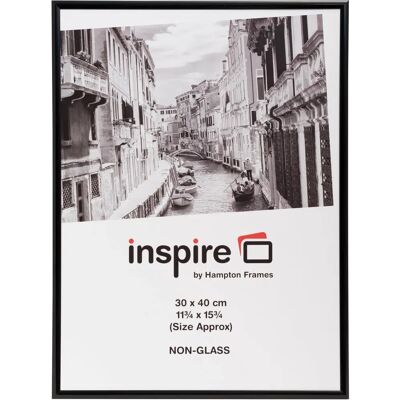 The Photo Album Company PAAF3040B-BLK Lyxig satin aluminiumram - 30X40 The Photo Album Company PAAF3040B-BLK Lyxig satin aluminiumram - 30X40