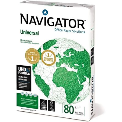 Papier pour imprimante Navigator Universel A4 - 500 feuilles - Publicité Papier pour imprimante Navigator Universel A4 - 500 feuilles - Publicité
