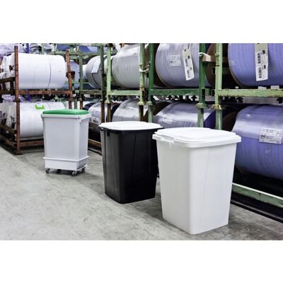 Durable DURABIN 90 - Kvadratig polypropen avfallskärl - Sopcontainer Durable DURABIN 90 - Kvadratig polypropen avfallskärl - Sopcontainer