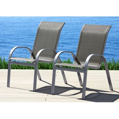 MERXX Amalfi Gartensessel - Stapelbar, Leicht, Aluminium MERXX Amalfi Gartensessel - Stapelbar, Leicht, Aluminium