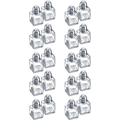 Westmark Mini kryddbehållare set - 10 st, 10 ml - Rostfritt stål / Glas Westmark Mini kryddbehållare set - 10 st, 10 ml - Rostfritt stål / Glas