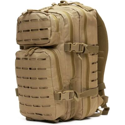 Brandit Cooper Lasercut Plecak - Średni Plecak 25L KAMEL Brandit Cooper Lasercut Plecak - Średni Plecak 25L KAMEL