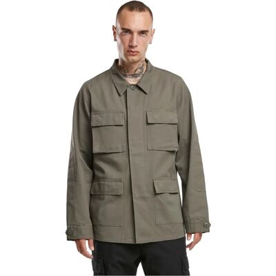 Veste en sergé de coton US BDU - Look vintage militaire - Publicité Veste en sergé de coton US BDU - Look vintage militaire - Publicité