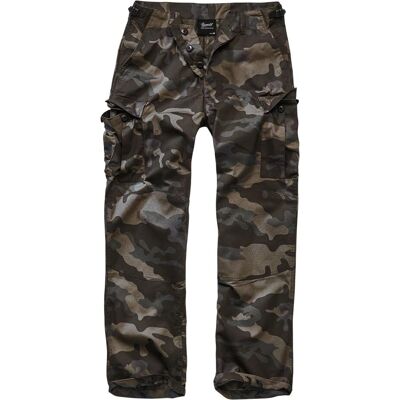 Brandit BDU Ripstop Housut - Cargo Housut miehille - Tumma kamouflage Brandit BDU Ripstop Housut - Cargo Housut miehille - Tumma kamouflage