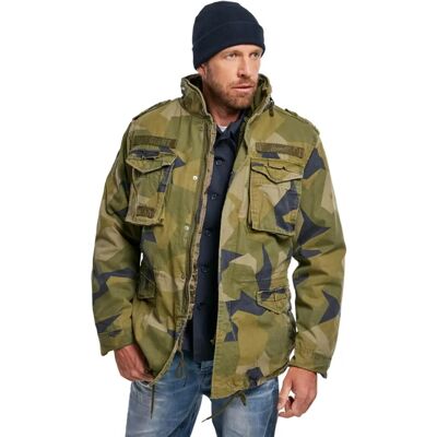 Brandit M65 Giant Jacket - camouflage suédois M90 Brandit M65 Giant Jacket - camouflage suédois M90