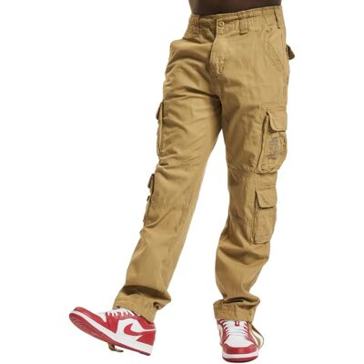 Brandit Pure Slim-Fit Byxor - beige Brandit Pure Slim-Fit Byxor - beige