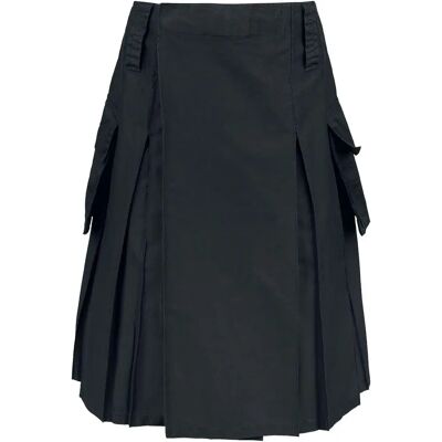 Brandit Kilt - Halvlængde nederdel - Til mænd - Sort - 5XL Brandit Kilt - Halvlængde nederdel - Til mænd - Sort - 5XL