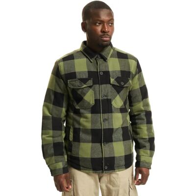 Brandit Lumberjacket (9478) - musta/oliivi Brandit Lumberjacket (9478) - musta/oliivi