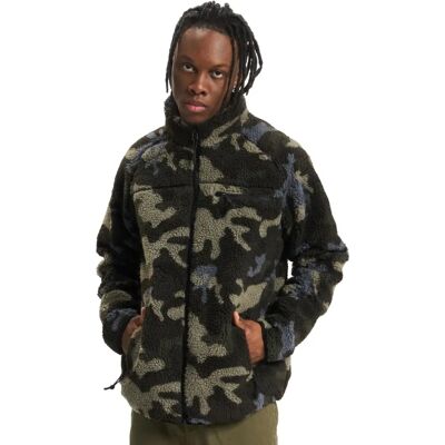 Brandit Teddyfleece Jacke (5021) - Dunkelkamuflage Brandit Teddyfleece Jacke (5021) - Dunkelkamuflage