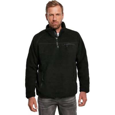 Brandit Teddyfleece Troyer (5022) - schwarz Brandit Teddyfleece Troyer (5022) - schwarz