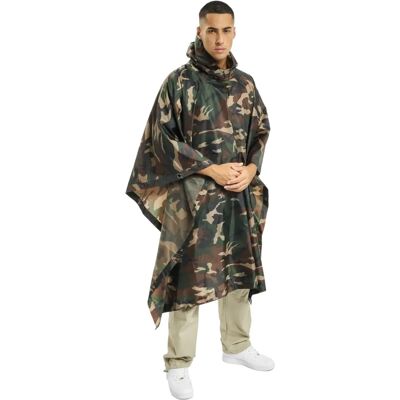 Brandit Ripstop Poncho - woodland Brandit Ripstop Poncho - woodland