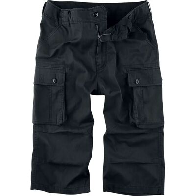 Brandit Cody 3/4 Vintage Shorts - Herren-Shorts - Schwarz Brandit Cody 3/4 Vintage Shorts - Herren-Shorts - Schwarz