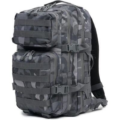 Brandit US Cooper Sac à Dos Grand - Camouflage Gris - Publicité Brandit US Cooper Sac à Dos Grand - Camouflage Gris - Publicité