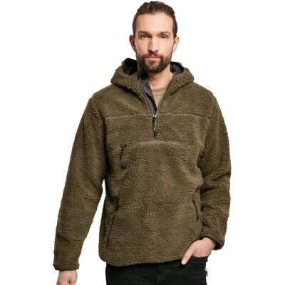 Brandit Teddyfleece Arbeiterpullover - oliv Brandit Teddyfleece Arbeiterpullover - oliv