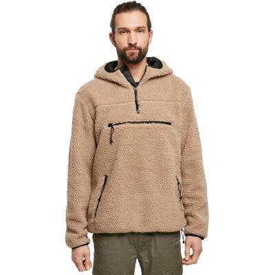 Brandit Teddyfleece Worker Pullover - camel Brandit Teddyfleece Worker Pullover - camel
