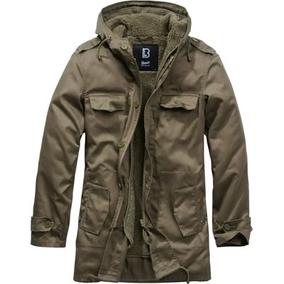 Brandit BW Parka Forest - Sotilas Oliivi - Parka - Mies Brandit BW Parka Forest - Sotilas Oliivi - Parka - Mies