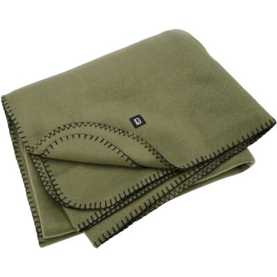 Koc w fleece Brandit - Unisex Zielony - One Size - Koc Koc w fleece Brandit - Unisex Zielony - One Size - Koc