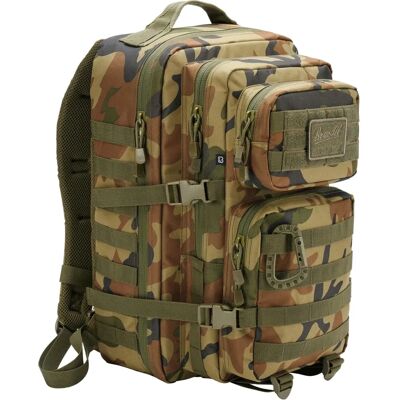 BRANDIT US Assault Pack Medium - Sac à dos Woodland - Publicité BRANDIT US Assault Pack Medium - Sac à dos Woodland - Publicité