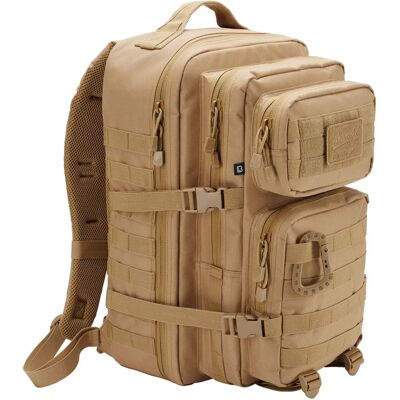 BRANDIT US Assault Pack Medium - Rucksack, 25L, Camel, MOLLE BRANDIT US Assault Pack Medium - Rucksack, 25L, Camel, MOLLE