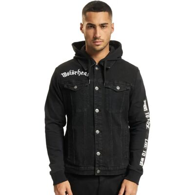 Chaqueta de mezclilla Brandit Motörhead Cradock negra Chaqueta de mezclilla Brandit Motörhead Cradock negra