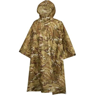 Brandit Ripstop Poncho - Taktische Tarnung Brandit Ripstop Poncho - Taktische Tarnung