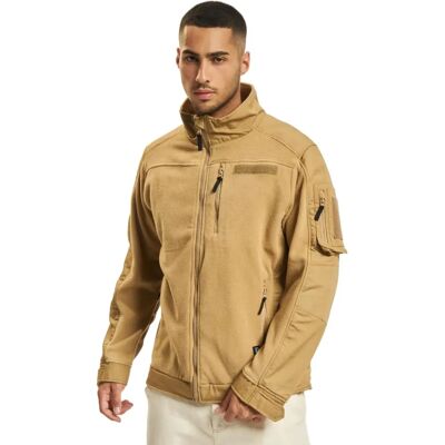 Brandit Fleecejacket Ripstop (5026) - wielbłąd Brandit Fleecejacket Ripstop (5026) - wielbłąd