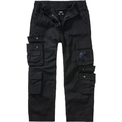 Brandit Kinder Cargohosen - Schwarz - 170/176 - Cargohose Brandit Kinder Cargohosen - Schwarz - 170/176 - Cargohose