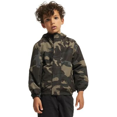 Brandit Enfants Veste Coupe-Vent Été Darkcamo - Publicité Brandit Enfants Veste Coupe-Vent Été Darkcamo - Publicité
