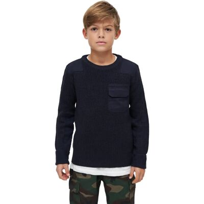 Brandit Kinder BW Pullover - Unisex Marinepullover Brandit Kinder BW Pullover - Unisex Marinepullover