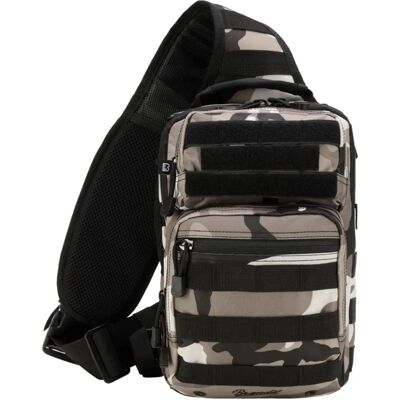 Sac à dos US Cooper Sling de Brandit - Unisexe, Gris, 8-10L - Publicité Sac à dos US Cooper Sling de Brandit - Unisexe, Gris, 8-10L - Publicité