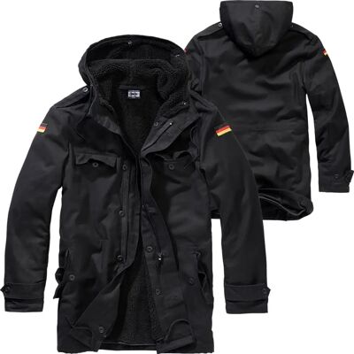BWuM - Bundeswehr Parka - Schwarz - 52 (XL) - parka BWuM - Bundeswehr Parka - Schwarz - 52 (XL) - parka