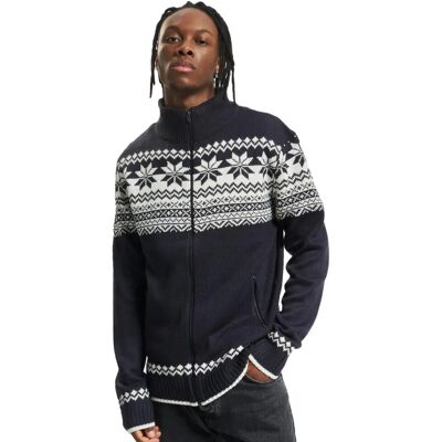 Brandit Cardigan Norweger (5030) - bleu foncé Brandit Cardigan Norweger (5030) - bleu foncé