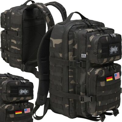 BWuM - Assault Pack Cooper - 50L - Darkcamo - Backpack BWuM - Assault Pack Cooper - 50L - Darkcamo - Backpack