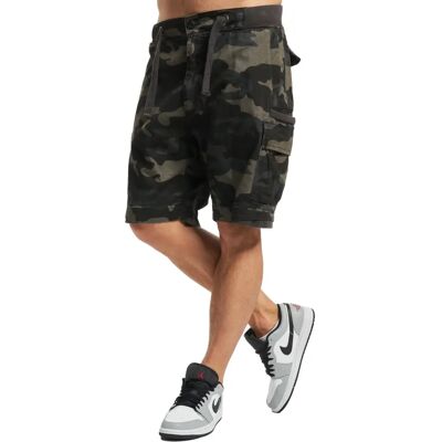 Brandit Packham Vintage Shorts (2023) - camouflage sombre - Publicité Brandit Packham Vintage Shorts (2023) - camouflage sombre - Publicité