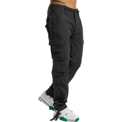 Brandit Pantalons Slim-Fit Pur - anthracite - Publicité Brandit Pantalons Slim-Fit Pur - anthracite - Publicité