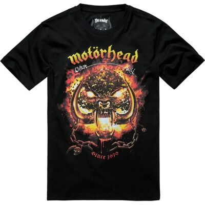 Brandit Motörhead Overkill Short Sleeve T-shirt - Black - T-shirt Brandit Motörhead Overkill Short Sleeve T-shirt - Black - T-shirt