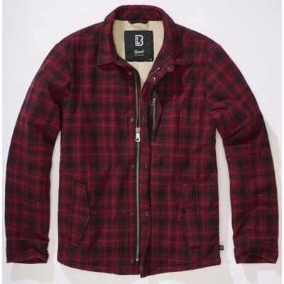Brandit Classic Sherpa Transitional Jacket red black Brandit Classic Sherpa Transitional Jacket red black