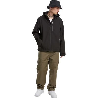Kurtka Softshell Hurricane Brandit Czarna XXL Kurtka Softshell Hurricane Brandit Czarna XXL