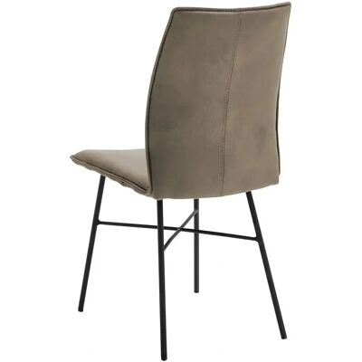 NIEHOFF SITZMÖBEL Capri - Mikrofaser Esszimmerstuhl - Grau NIEHOFF SITZMÖBEL Capri - Mikrofaser Esszimmerstuhl - Grau